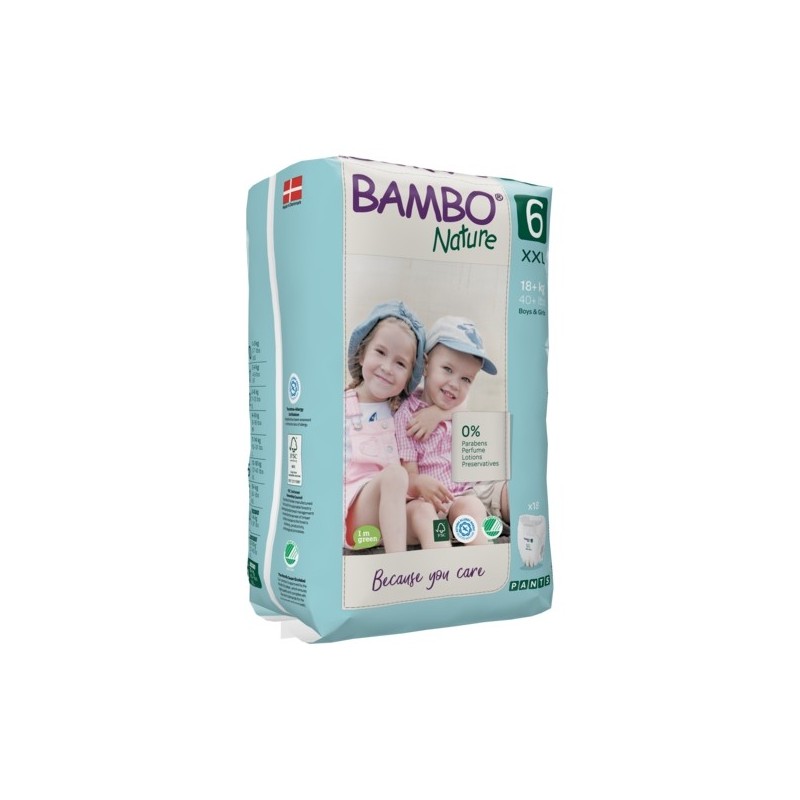 BAMBO NATURE culote d'apprentissage T6 (+18KG) | 18 u