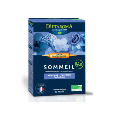 DIETAROMA SOMMEIL BIO boite 20 ampoules