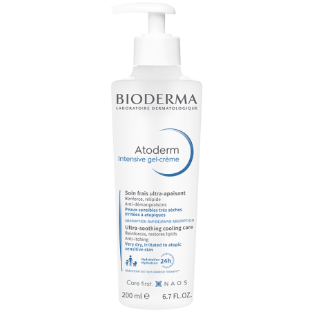 BIODERMA ATODERM INTENSIVE gel crème ultra apaisant 200 ml