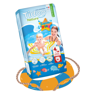 TIDOO culotte de bain Piscine Taille 4/M  (8-15kg) | 12 u