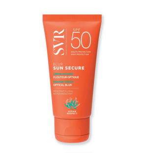 SVR SUN SECURE BLUR crème mousse flouteur optique spf 50+ | 50 ml