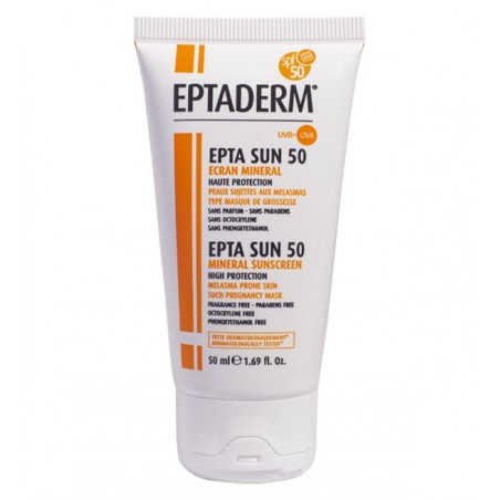 EPTADERM EPTA SUN écran minéral spf 50+ (40ml)