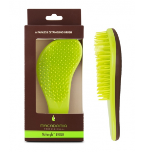 MACADAMIA NO TANGLE brosse démêlante verte