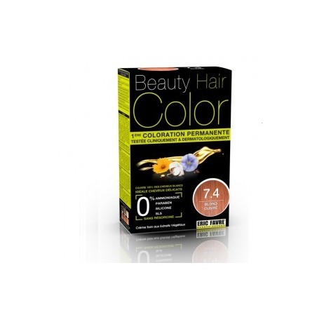 BEAUTY HAIR color 6.0 blond cuivré