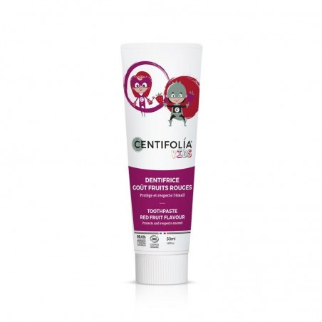 CENTIFOLIA dentifrice Enfant Fruits Rouges BIO 50 ml