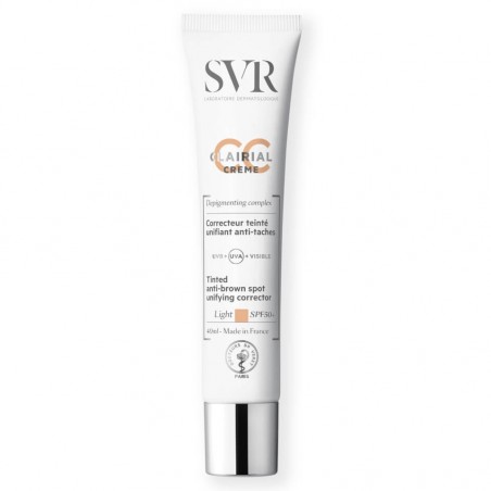 SVR CLAIRIAL cc-crème SPF 50+ teinte light 40 ml