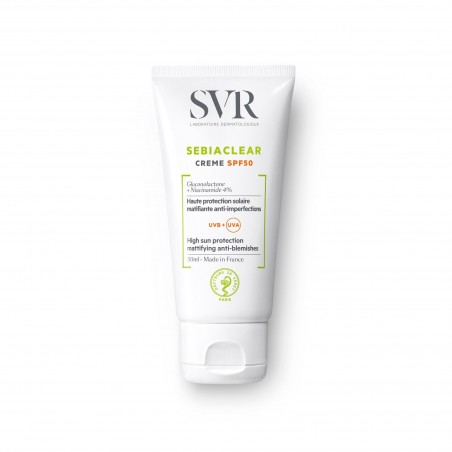 SVR SEBIACLEAR crème spf 50+ | 40 ml