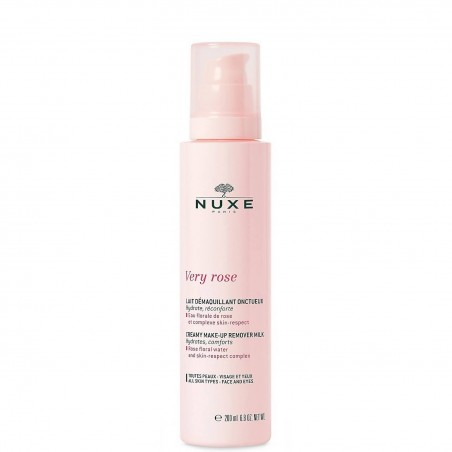 NUXE VERY ROSE Lait Démaquillant Onctueux 200ML