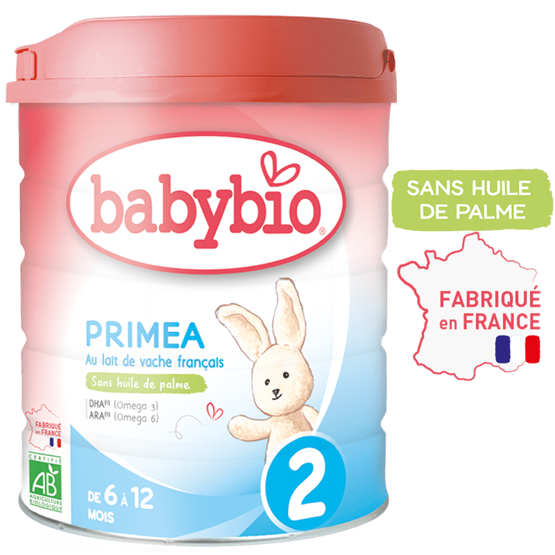 BABYBIO PRIMEA lait infantile bio 2ème âge | 800 G BABYBIO PRIMEA lait infantile bio 2ème âge | 800 G