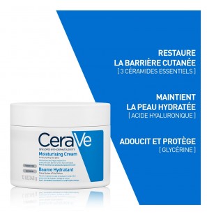 CeraVe Baume Hydratant Nourrissant Peau Sèche à Très Sèche | 340g