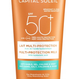 Vichy Capital Soleil Lait Multi-Protection SPF50+ Tous Types de Peaux | 200ml