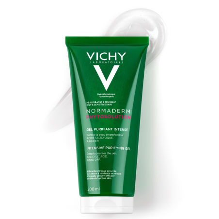 Vichy Normaderm Phytosolution Gel Purifiant Intense Peau Grasse Acnéique | 200ml