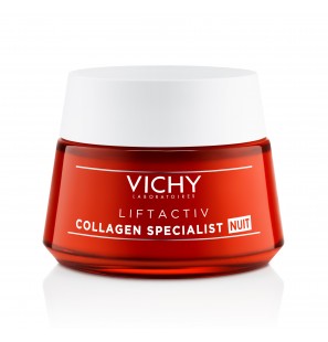 VICHY LIFTACTIV COLLAGEN SPECIALIST NUIT | Anti-Age|Tous Types de Peaux | 50ml