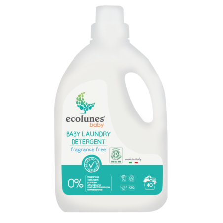 ECOLUNES Bébé Détergent à lessive 1 litre | 20 lavages