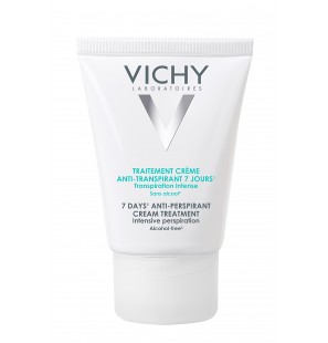 Vichy Dermo-Tolérance Traitement Crème Anti-Transpirant 7 Jours Tous Types de Peaux | 30ml