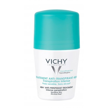 Vichy Dermo-Tolérance Déodorant Anti-Transpirant 48H Bille Peau Sensible | 50ml