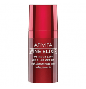 APIVITA WINE ELIXIR Crème Yeux & Lèvres 15 ml