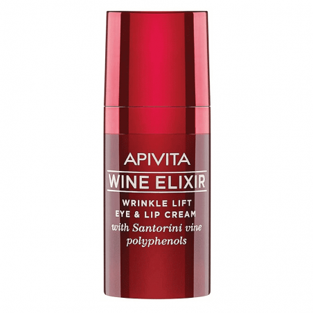 APIVITA WINE ELIXIR Crème Yeux & Lèvres 15 ml