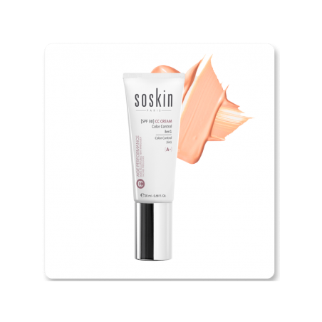 SOSKIN CC crème color control 3 en 1 beige 01 spf 30+