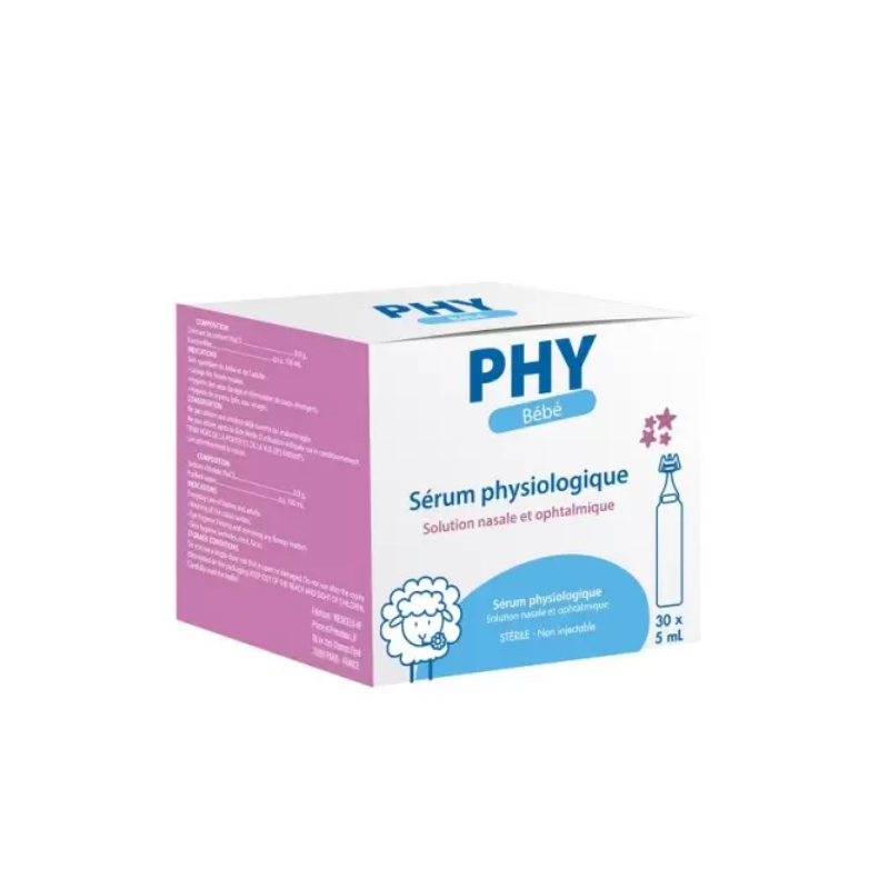 GILBERT PHY sérum physiologique 5 ml | 30 u