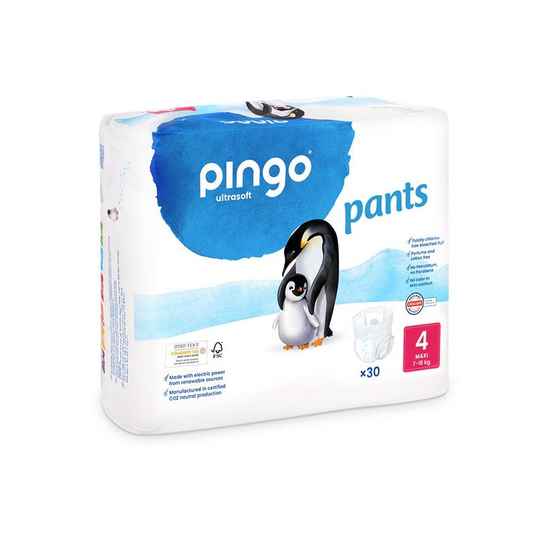 PINGO Taille 4 culottes d'apprentissage Maxi 7-18kg | 30 u