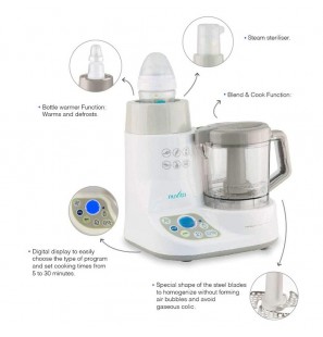 NUVITA PAPPASANA Robot culinaire Vapor Combo 6-in-1.