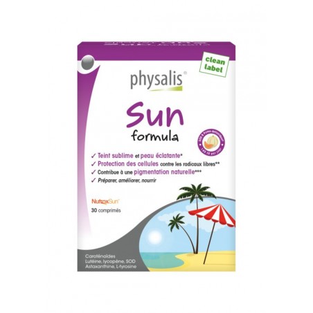 Physalis Sun Formula BIO boite 30 comprimés