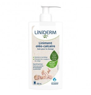 GILBERT LINIDERM liniment oléo-calcaire avec pompe | 480 ml