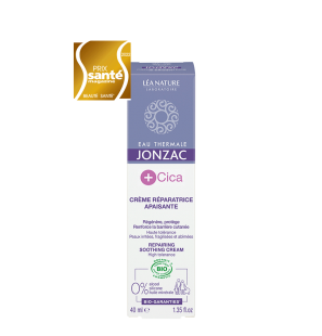 JONZAC +CICA crème réparatrice apaisante BIO 40 ml