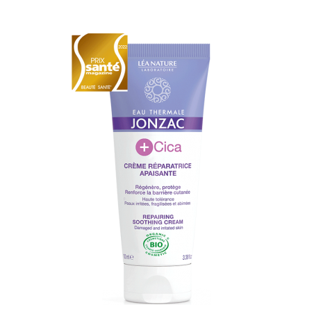 JONZAC +CICA crème réparatrice apaisante BIO 100 ml