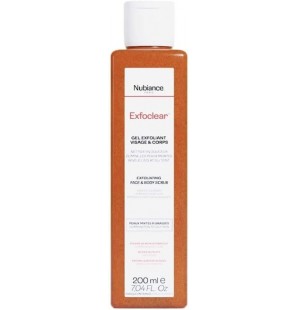 NUBIANCE EXFOCLEAR GEL EXFOLIANT VISAGE ET CORPS 200ML