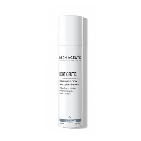 DERMACEUTIC LIGHT CEUTIC crème de nuit unifiante | 40 ml