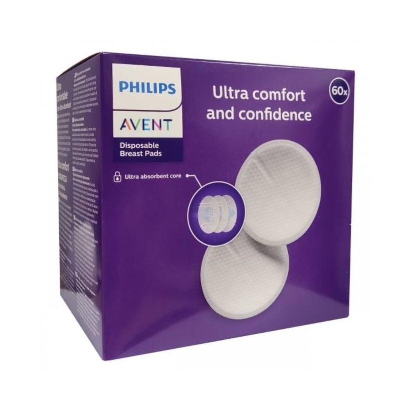 Avent Philips coussinet d'allaitement jour jetable boite de 60