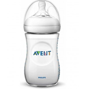 Avent Philips Biberon Natural Plastique 260 ml 1m+