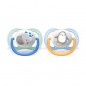 Avent Philips Sucette Ultra Air Animal Sucettes 0-6 Mois Garcon