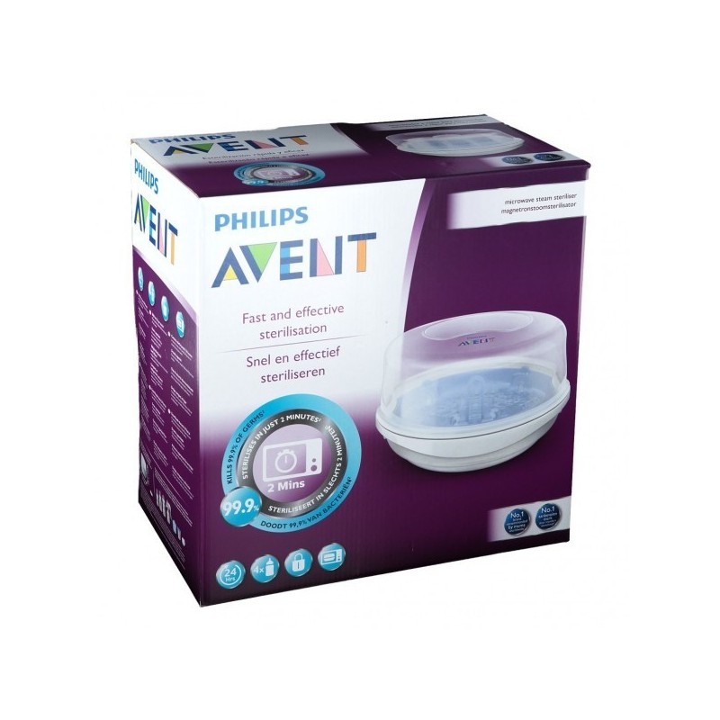 Avent Philips Stérilisateur micro-ondes à vapeur rapide