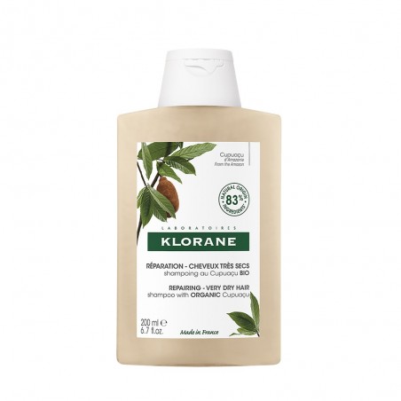 KLORANE CUPUAÇU BIO shampooing réparateur | 200 ml