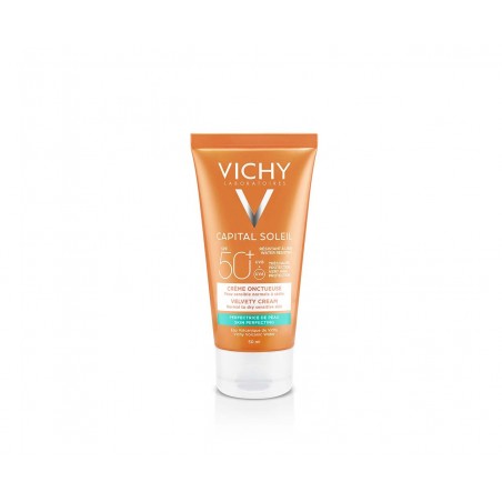 Vichy Capital Soleil Crème Onctueuse SPF50+ Peau Sensible Normale à Sèche | 50ml