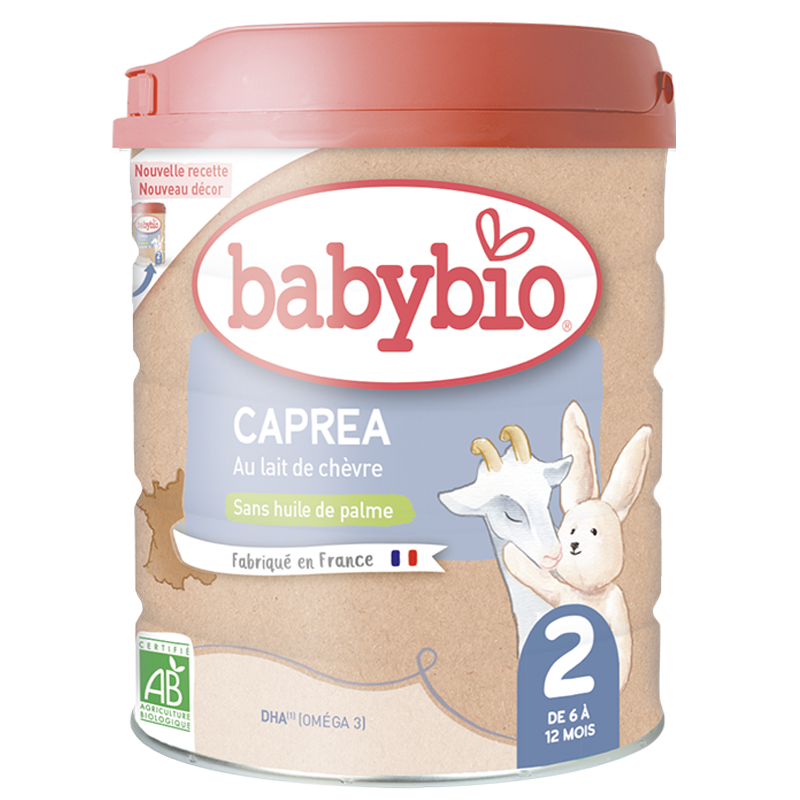 BABYBIO CAPREA au lait de Chèvre 2ème âge lait infantile bio | 800 G BABYBIO CAPREA au lait de Chèvre 2ème âge lait infantile bio | 800 G