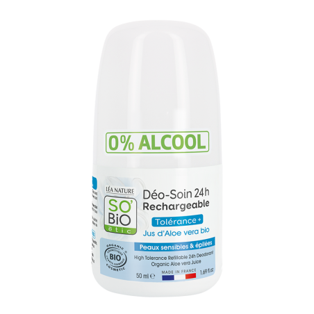 SO'BIO ETIC ALOE VERA déo soin tolérance Bio | 50 ml