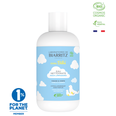 BIARRITZ BEBE eau nettoyante Bio | 200 ml