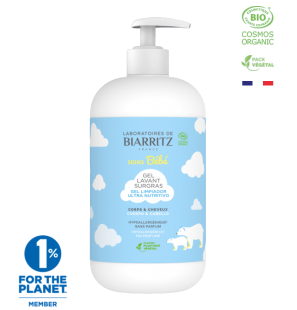 BIARRITZ BEBE eau nettoyante Bio | 500 ml