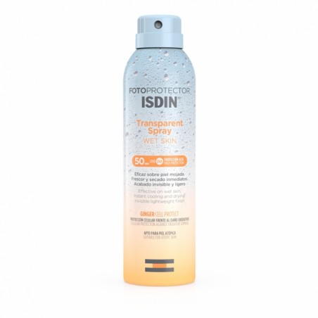 ISDIN FOTOPROTECTEUR Transparent Spray Wet Skin spf 50+ (200ml)