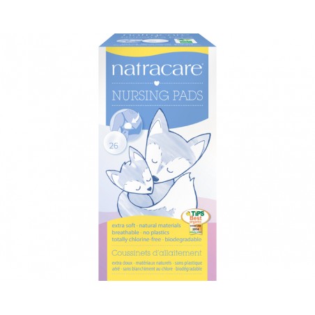 NATRACARE coussinets d'allaitement Naturels | 26 U