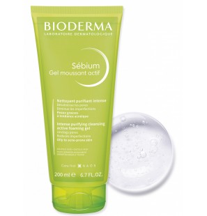 BIODERMA SEBIUM GEL MOUSSANT ACTIVE 200ML