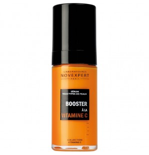 NOVEXPERT Trousse Sérum Booster A La Vitamine C 30 ML + Mousse Nettoyante Flash Eclat 150 ml