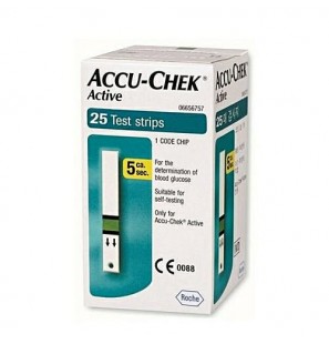 ACCU-CHEK Active bandelettes | 25