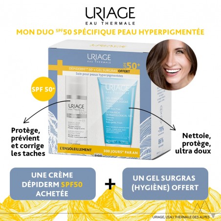 URIAGE OFFRE DÉPIDERM Soin De Jour Anti-Taches SPF50+ 30 ML