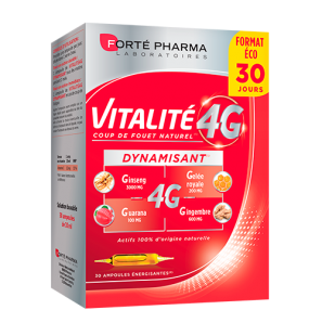 FORTÉ PHARMA Vitalité 4G | 30 ampoules