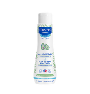 MUSTELA bain mousse éveil | 200 ml